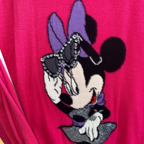 H&M x Moschino Minnie Mouse Pink Sweater - Picture 3 of 5